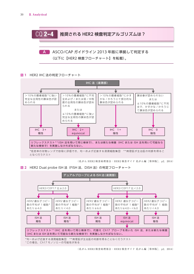 胃癌・乳癌 HER2病理診断ガイドライン | 日本病理学会 |本